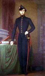 A Young Cadet by Alexandre Jean Baptiste Thevenot