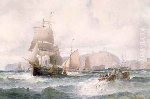 Shipping off a Coastline - view 1