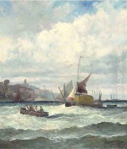 A blustery day off the south coast