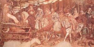 Triumph of Death (detail) by Francesco Traini