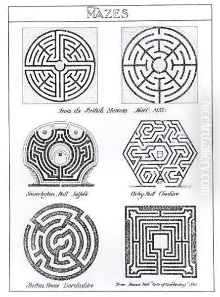 Mazes, c.1900 - view 1