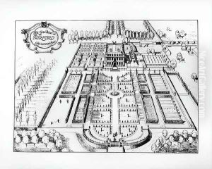 The Gardens at Fairford, Gloucestershire by Harry Inigo Triggs