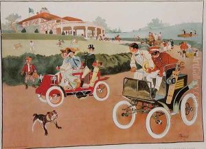 The Race from the Links, published by Max Williams, printed by R.A. Welcke, New York, 1901