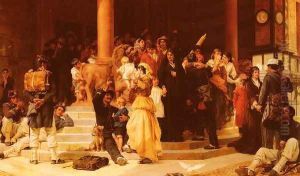Home After Service by Frank William Warwick Topham