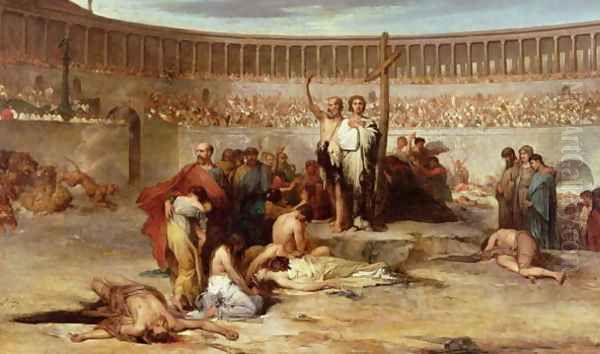 Triumph of Faith - Christian Martyrs in the Time of Nero, 65 AD - view 1