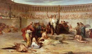 Triumph of Faith - Christian Martyrs in the Time of Nero, 65 AD