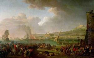 The French Army Entering Naples Under the Command of General Championnet 1762-1800 21st January 1799, 1799