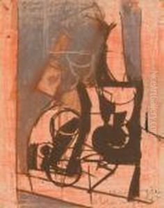 Composition Aux Cartes Et Au Verre by Joachim Weingart