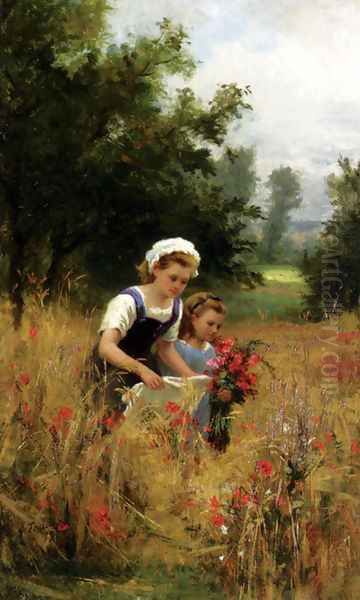 Gathering Poppies - view 1