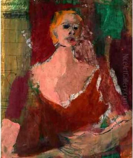 Jeune Femme Assise - view 1