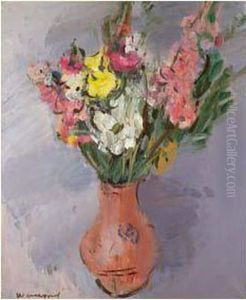 Fleurs Dans Un Vase Fleurs Dans Un Vase
