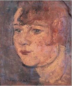 Portrait De Jeune Femme by Joachim Weingart