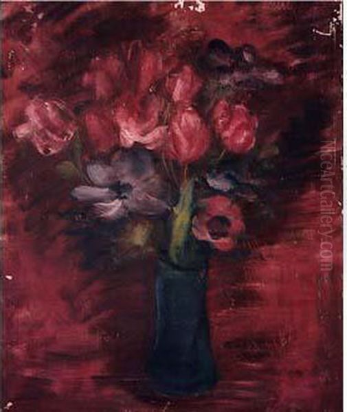 Anemones Et Tulipes - view 1