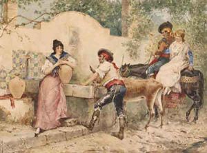 Flirtation by the Well