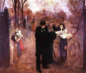 Sufferers, 1892 by Janos Thorma