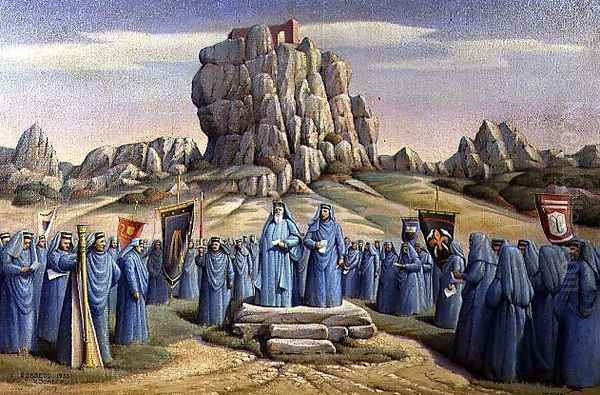 Gorsedd at Roche, 1933 - view 1