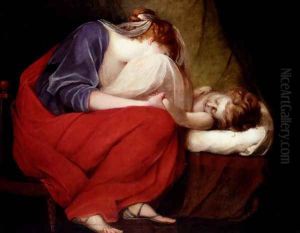 The Sleeping Child by Henry Thomson