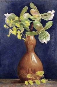 Orchids in a Copper Vase, 1881