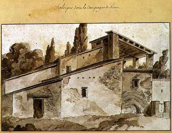 Factory in the Countryside Around Rome - view 1