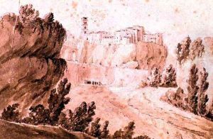 View of the Town of Bracciano, c.1810