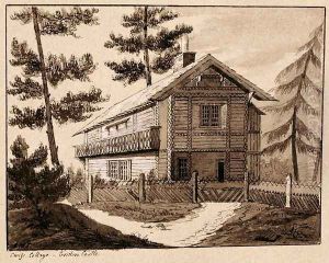 Swiss Cottage, Gordon Castle by Louisa Tighe