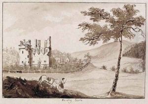 Huntly Castle by Louisa Tighe
