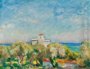 Landscape In The South Of France by Wojciech Weiss