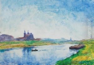 Krakow. Widok Na Skalke Krakow. Widok Na Skalke