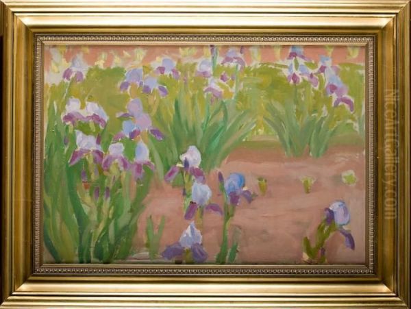 Irysy W Ogrodzie, Ok. 1905 - 1912 R. - view 1