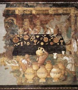 The Marriage at Cana by Jacopo Torriti