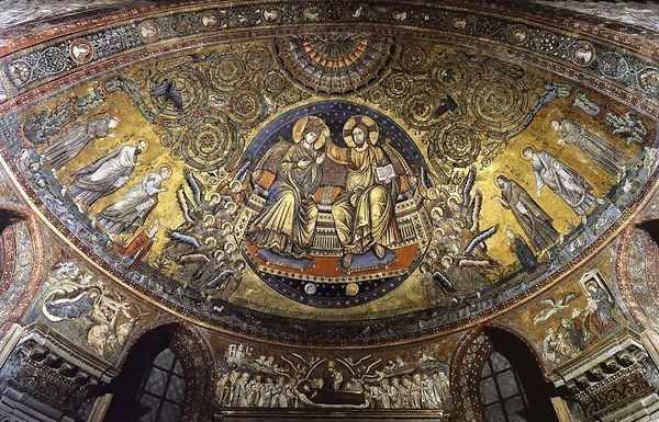 Christ Crowning the Virgin - view 1