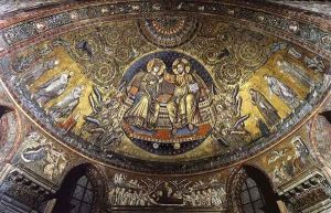 Christ Crowning the Virgin by Jacopo Torriti