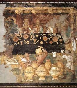 The Marriage at Cana 2 by Jacopo Torriti