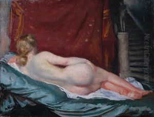 Akt Lezacej Kobiety by Wojciech Weiss