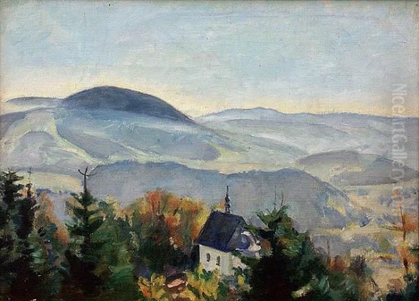 Pejzaz Z Kapliczka - view 1