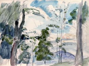 Widok Z Lanckorony, 1925 R. by Wojciech Weiss