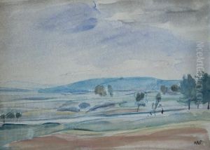 Wzgorze Lanckorony, Ok. 1912 R. by Wojciech Weiss