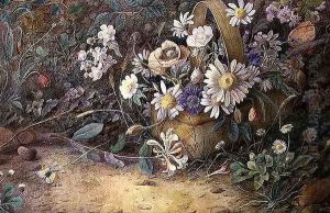 Basket of Wild Flowers by G.E. Taylor