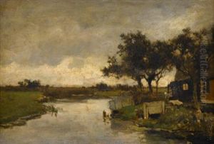 Wash Day by Jan Hendrik Weissenbruch