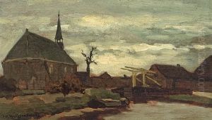 A View Of The Village Of Noorden, Thenetherlands