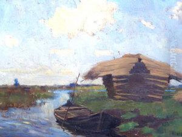 Farm Dwelling By A Stream - view 1