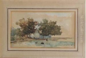 Boerderij: A White Farmhouse