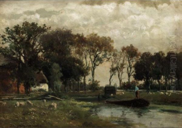 Canal In Holland - view 1
