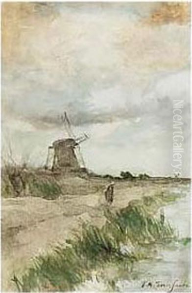 A Polder Landscape With A - view 1