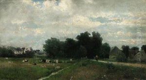 Landscape With Cattle by Jan Hendrik Weissenbruch