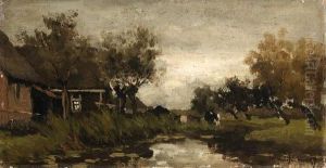 The Farm by Jan Hendrik Weissenbruch