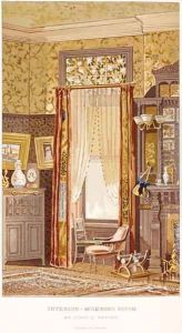 Morning Room 1881, by Tiffany, Charles Louis from C Harrisons Womans Handiwork in Modern Homes New York 1881 by Charles Louis Tiffany
