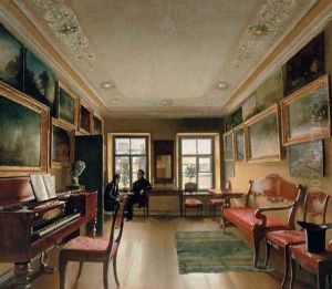 Interior of a Manor House, 1830s