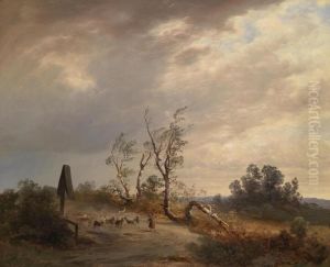 Returning Home Before An Approaching Storm