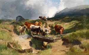 Tranke Auf Deralm by Joseph Wenglein